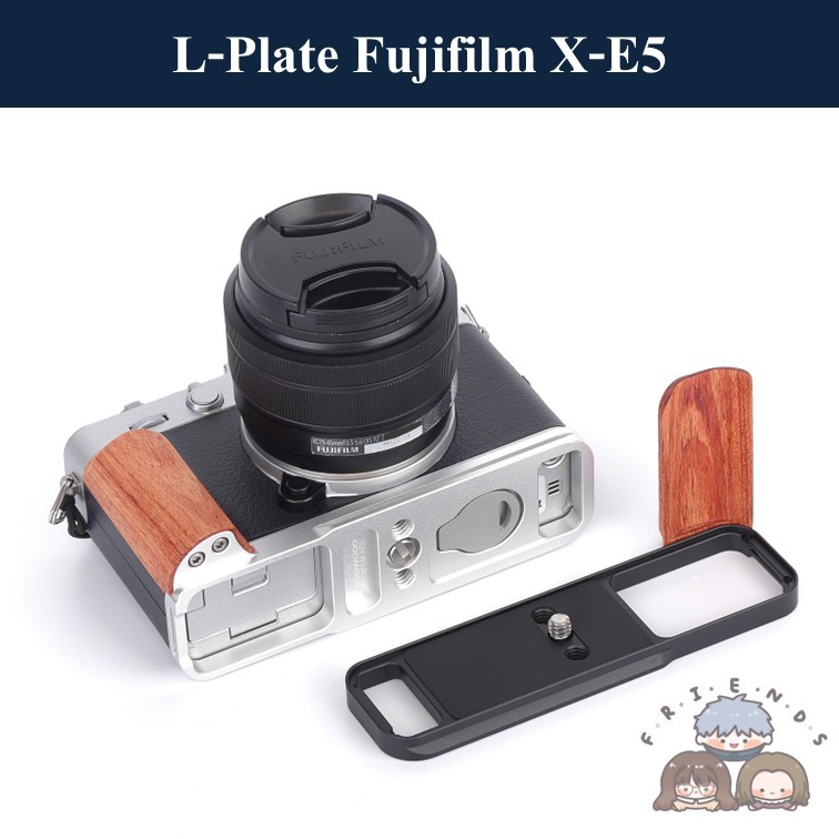 L-PLATE สำหรับ Fujifilm X-E5 / L PLATE Fuji XE5 / Fujifilm XE5 HAND GRIP XE5 L-BRACKET PLATE Fuji X-
