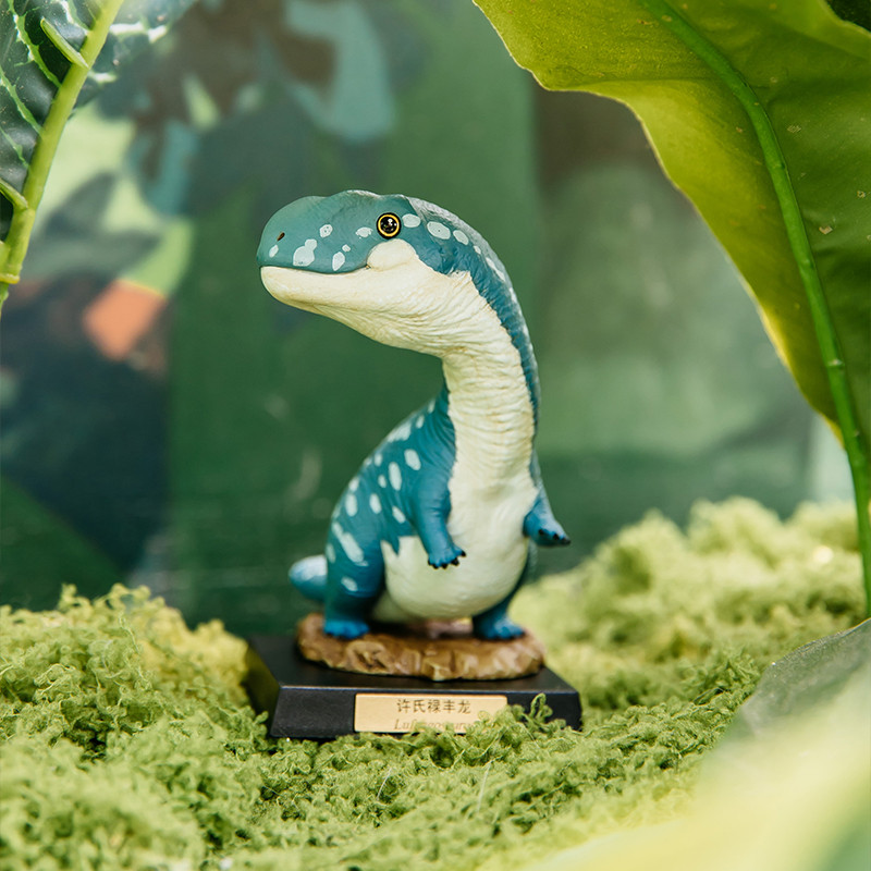 China Dinosaur Park Co-branded Animal Planet Heavy Dinosaur Simulation Hand-handed Town Pavilion Tre