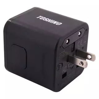 TOSHINO DE-207 หัวปลั๊กอเนกประสงค์ แบบ 4in1 ยี่ห้อ Toshino Universal Tranvel Adapter