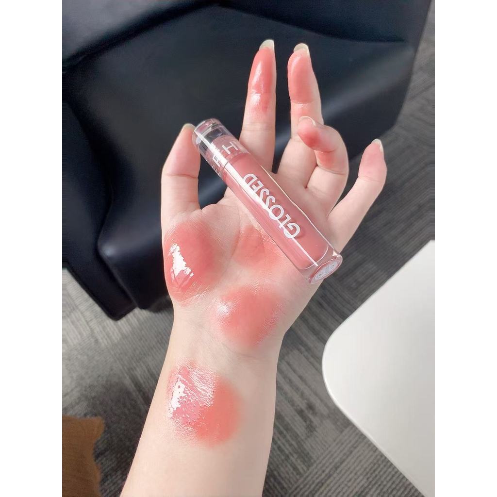 ลิปทินท์ ลิปกลอสใส Sephora Lip Gloss สีขายร้อน~สีชานมถั่วน้ําผึ้งใสที่ไม่เป็นที่นิยม!Crystal Brighte