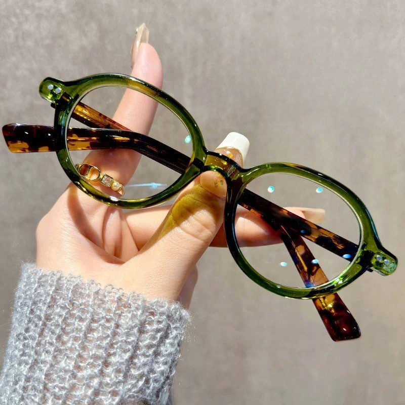 แว่นตากันสายตายาว กรอบเล็กทรงไข่ สำหรับการอ่านหนังสือ ทั้งผู้ชายและผู้หญิง - รูปที่ 2