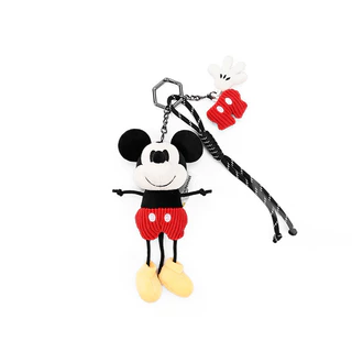 Disney อย่างเป็นทางการ Donald Duck Mickey Mouse Goofy ตุ๊กตาพวงกุญแจกระเป๋าเป้สะพายหลัง Charm นุ่มน่ารักของขวัญสําหรับสาวของขวัญวันเกิด