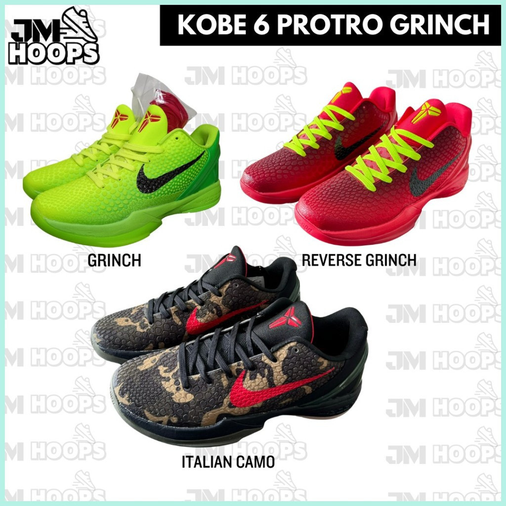 JM Hoops KOBE 6 PROTRO พร้อมถุงเท้าฟรี
