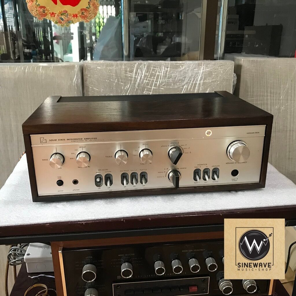Integrated Amp ยี่ห้อ Luxman รุ่น SQ-505X (Made in Japan)