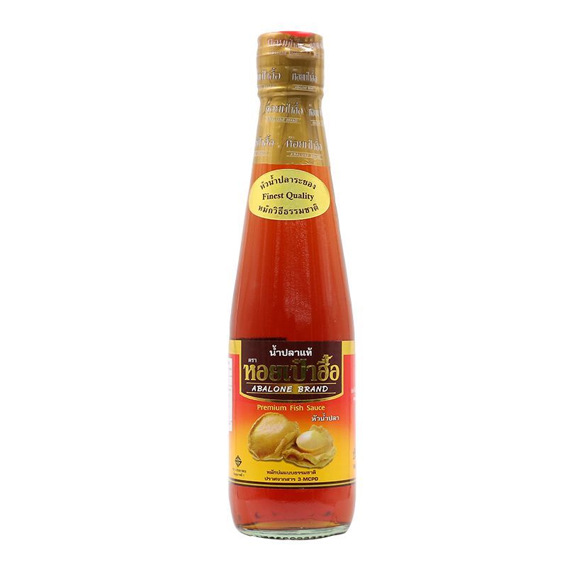 หอยเป๋าฮื้อน้ำปลาแท้ 300ซีซี Abalona Premium Fish Sauce 300cc. [หมายเลขบาร์โค้ด 8850225503167 ]