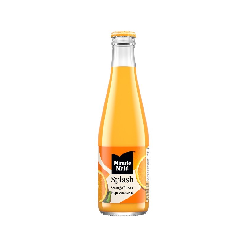 สแปลชมินิทเมทน้ำส้ม 250มล. Splash Minute Maid Orange 250ml. [หมายเลขบาร์โค้ด 8851959122921]