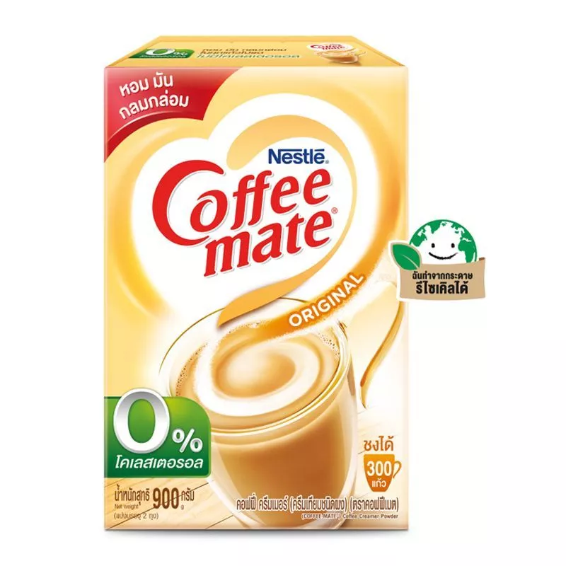 คอฟฟี่เมตครีมเทียมโกลด์กล่อง 900กรัม Coffeemate Creamer Box 900G [หมายเลขบาร์โค้ด 8850124006011 ]