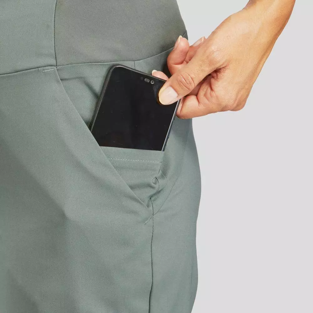 Decathlon กางเกงเดินป่าผู้หญิง รุ่น NH100 สีเทา thumbnail 7