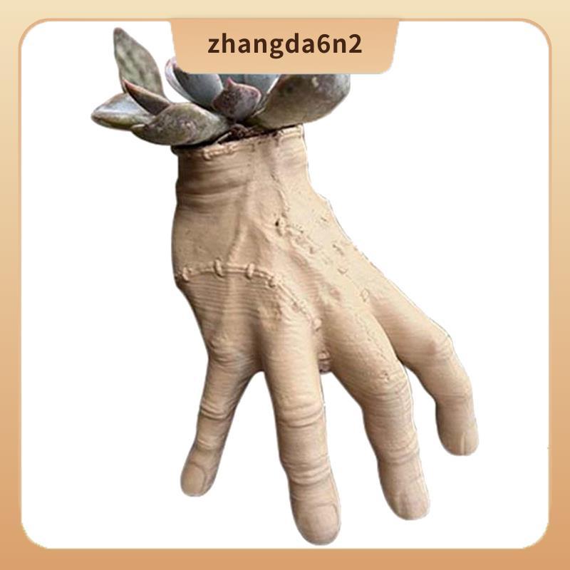 ในสต็อกAddams Family Broken Hand Planter อุปกรณ์สวนกลางแจ้ง Patio ชุด