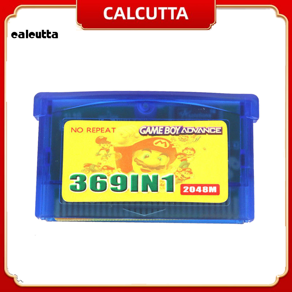 [calcutta] 369 in 1 US Version Game Cartridge Gaming Card สําหรับ GameBoy Advance