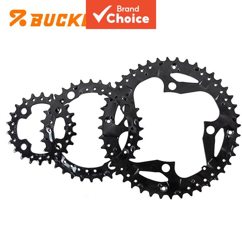 BUCKLOS 104BCD จานหน้าจักรยานเสือภูเขา จานโซ่ 64BCD 22T/32T/44T 3*9S แหวนโซ่ อะไหล่จักรยาน