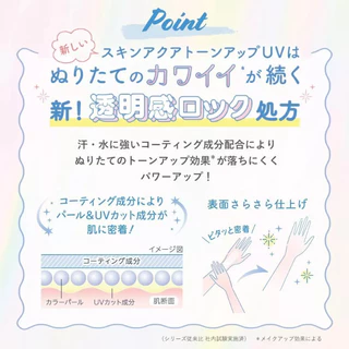 ซื้อ 1 แถม 1🔥กันแดดปรับสีผิว Skin Aqua Tone Up UV Essence SPF50+PA++++ 80g ผิวกระจ่างใส เนื้อบางเบา ไม่เหนียวเหนอะหนะ