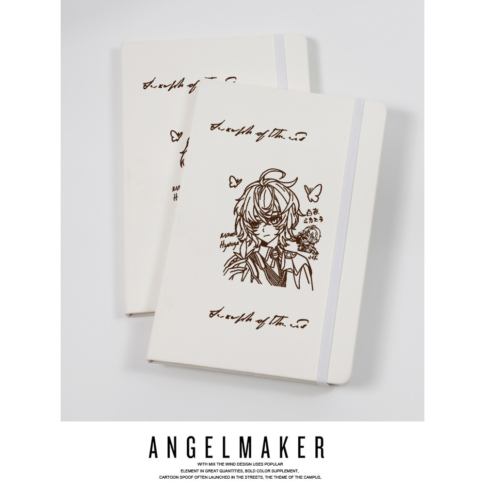 Seraph of the End Anime Hundred Nights Mikal Yuichiro Fantasy Valley Handbook Notebook Notepad