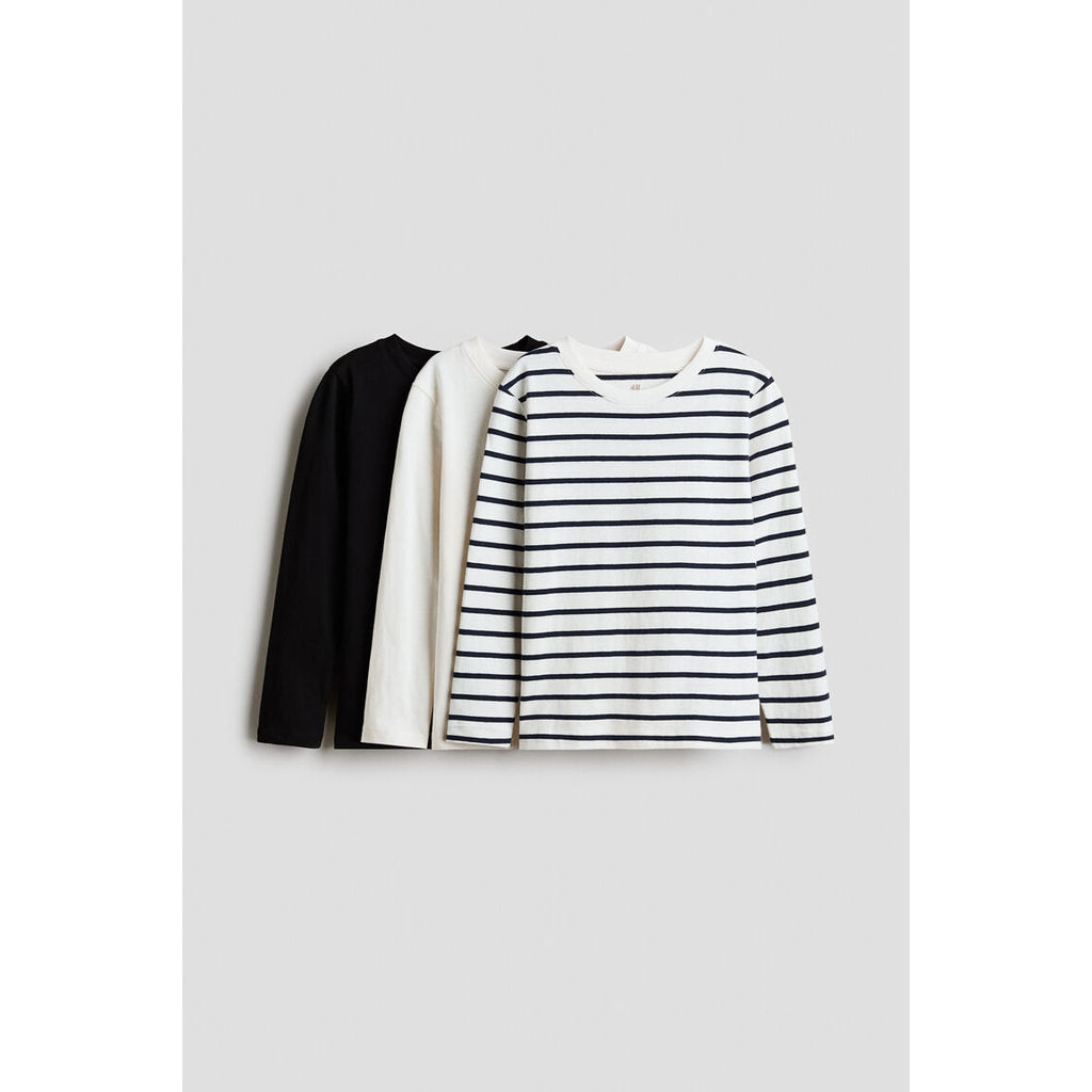 H&M(เอชแอนด์เอ็ม) ชุดเสื้อคอตตอน 3 ชิ้น เด็กชาย 1344094_1