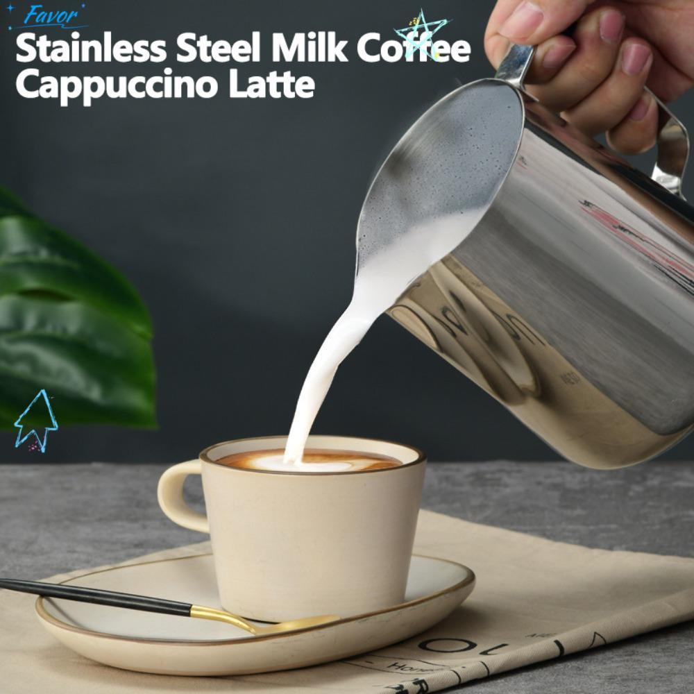 FAVOR Cream Froth Pitcher Creative Espresso Barista Latte Coffee Pitcher
