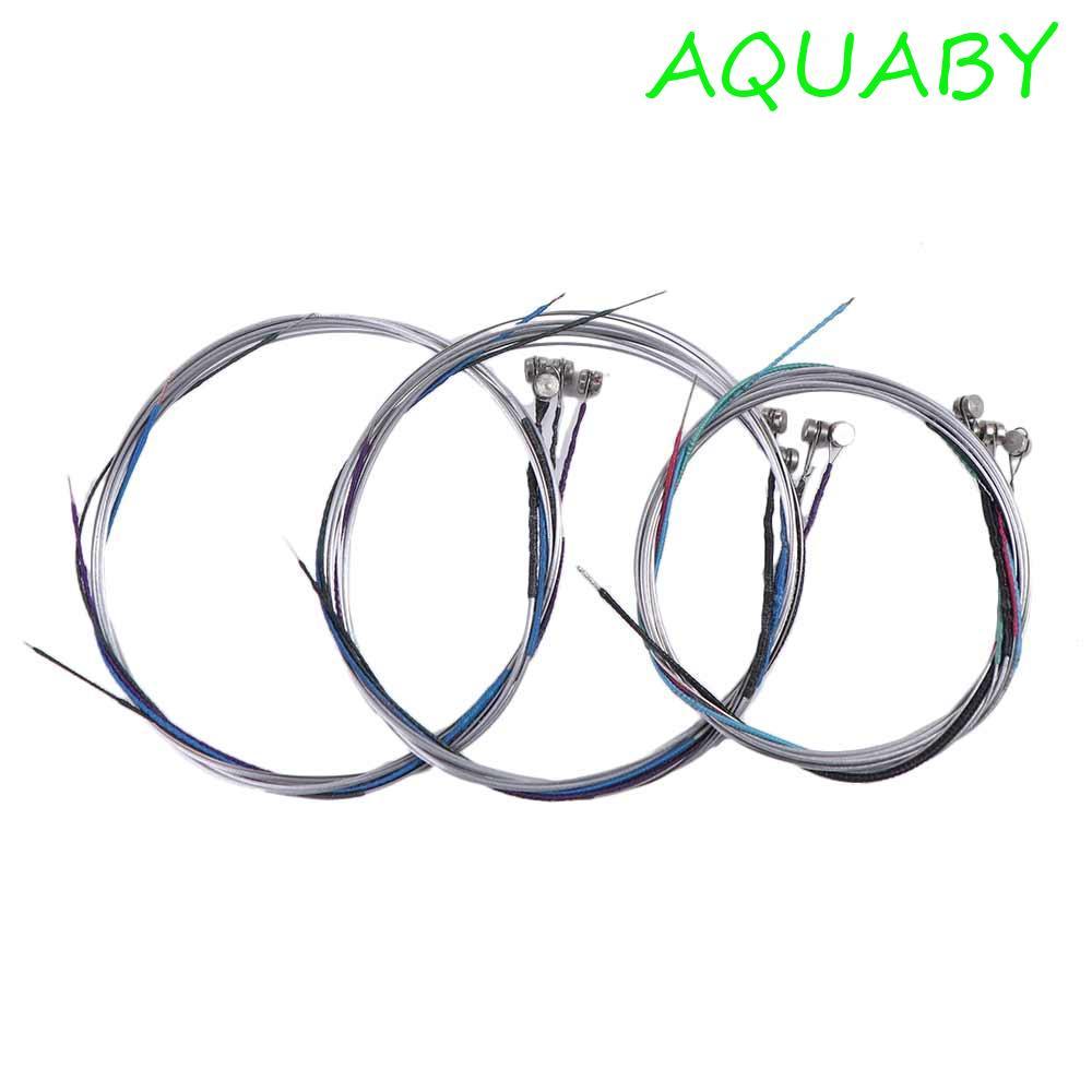 AQUABY 1 ชุด Naomi ไวโอลิน String, GD a & E 4/4 3/4 1/2 1/4 1/8 Fiddle String, เครื่องดนตรีนิกเกิล เ
