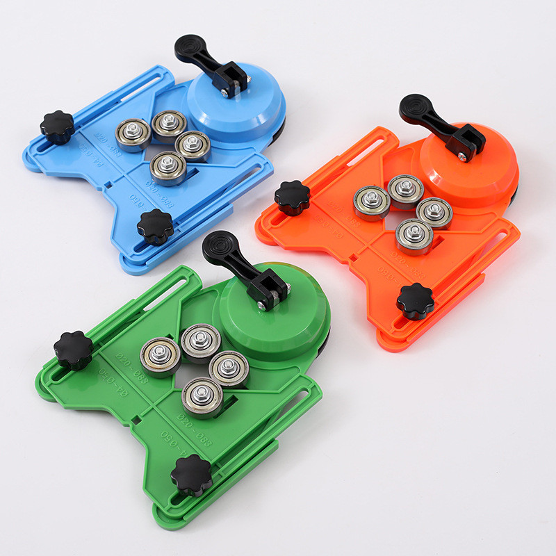 Glass tile suction cup positioning hole opener, marble suction cup fixed hole puncher, drill bit suc