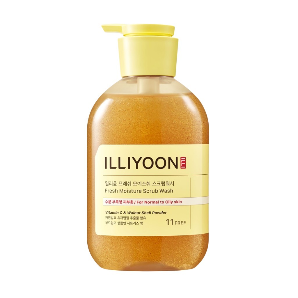 [illyoon] Fresh Moisture Scrub Wash, 625ml, 1pc / Korean Body Scrub / Exfoliating Cleanse / ของแท้ 1
