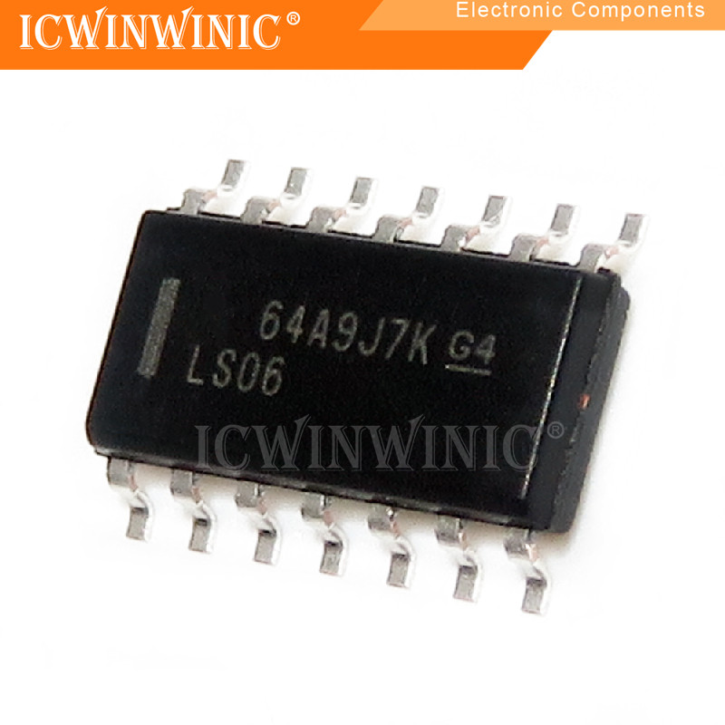 5 ชิ้น SN74LS06DR SN74LS06 74LS06 SOP-14 วงจรรวม IC