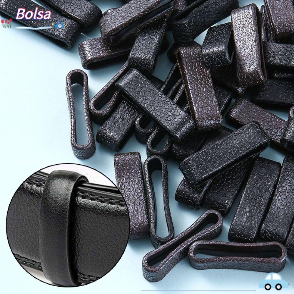 BOLSA ห่วงคล้องเข็มขัดอเนกประสงค์, ห่วง Keeper 40 มม. สําหรับเข็มขัด 30–38 มม., หนัง TPU ทนทาน สําหรับ DIY