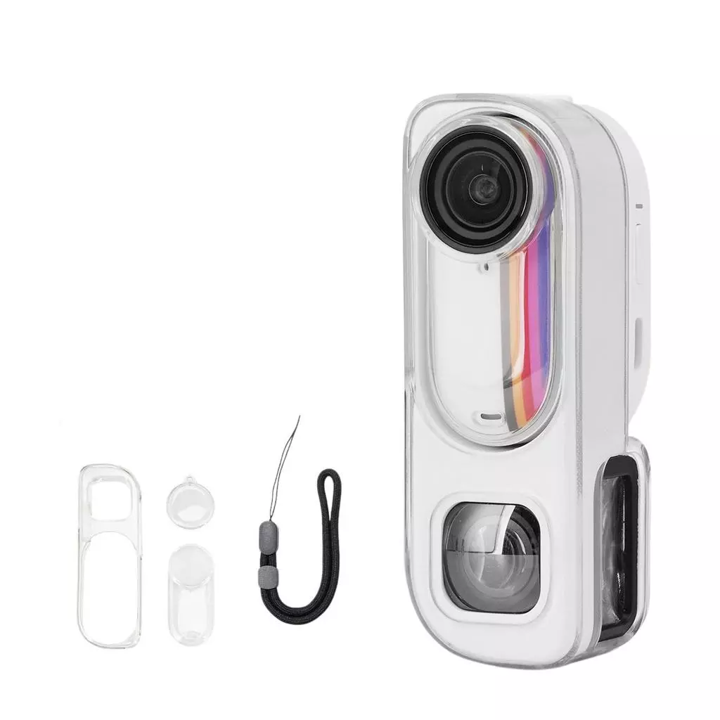 เคสใสสําหรับ Insta360 GO3S Retro Camera - TPU Dust-Proof กันกระแทก Drop-Proof Slim Fit Anti-Scratch Cover Shell thumbnail 8