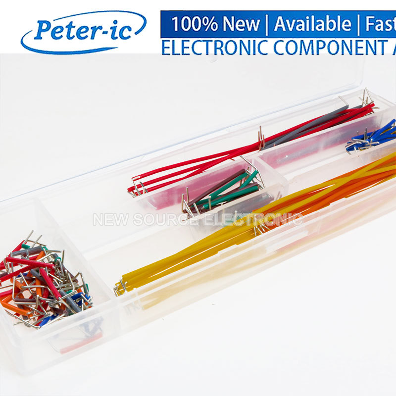 140 ชิ้น Preformed Breadboard Jumper Wire Kit 14 ความยาวสารพันสําหรับ Breadboard Prototyping Circuits