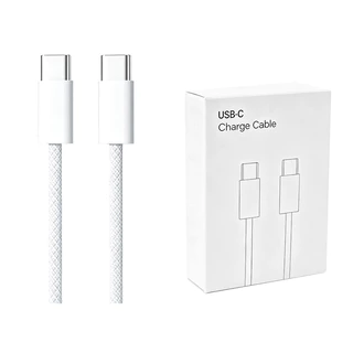 สายชาร์จ ชาร์จไว PD 66W สายยาว 1/1.5 /2เมตร USB-C to Type-C ชาร์จเร็วสำหรับ iPhone 15/16/17 ProMax