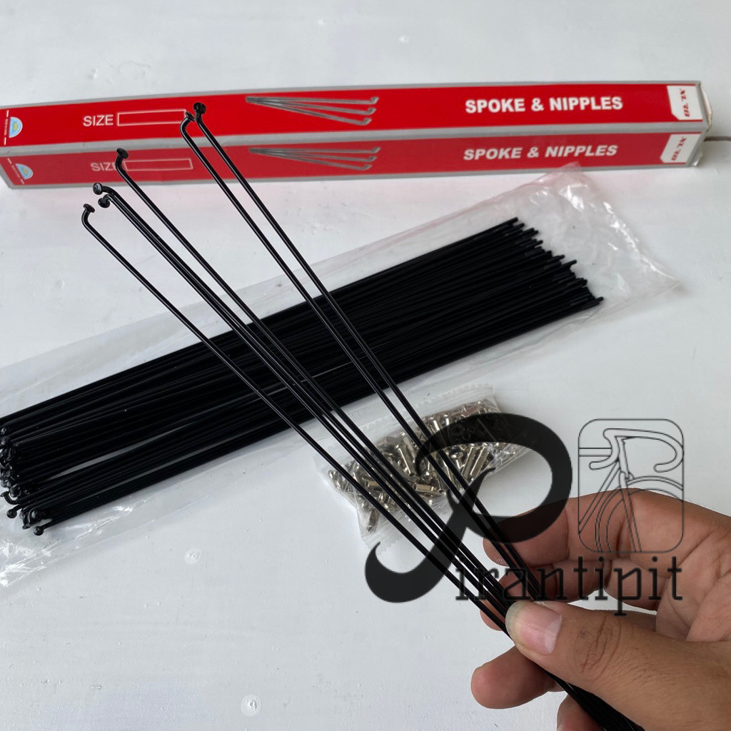STAINLESS XLR8 14G 272MM NIPLE 16MM / J BAND BICYCLE 272 / BICYCLE SPICY 27.5 700