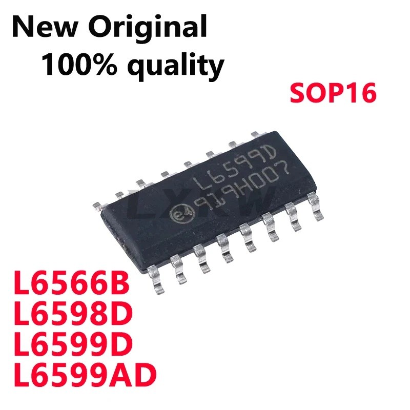 5PCS L6566B L6566 L6598D L6598 L6599D L6599AD L6599 SOP16 LCD power supply ชิปในสต็อกขายส่ง
