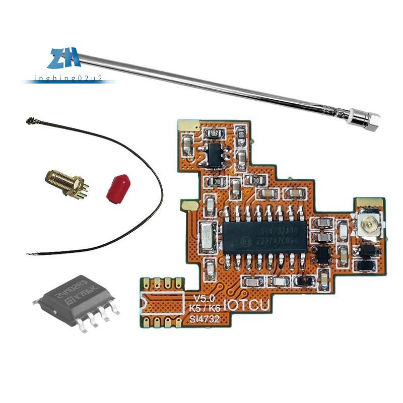 SI4732 V5.0 FPC โมดูล + 2M ชิป + เสาอากาศสําหรับ UVK5 UVK6 HF Shortwave Full Band/Single Sideband แผ