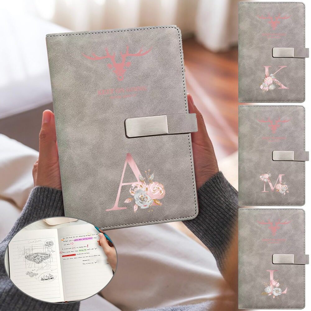 A5 Notebook Snap พร้อมปิดแม่เหล็กสํานักงานธุรกิจนักเรียน Notebook Study กระดาษหนารองรับการปรับแต่ง