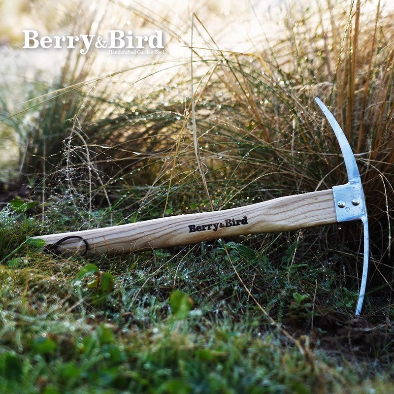 Berry&Bird จอบมือสแตนเลส เครื่องมือทำสวน ขุดดิน ถอนหญ้า พรวนดิน สำหรับแปลงผัก สวน และงานเกษตร