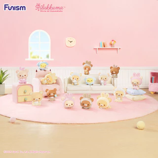 FUNISM Rilakkuma Ususababy Series กล่อง Action Figurines น่ารักอะนิเมะสะสมกล่องตาบอดตกแต่งบ้าน Handmade สไตล์ Surprise ของขวัญสําหรับคอลเลกชันคนรัก