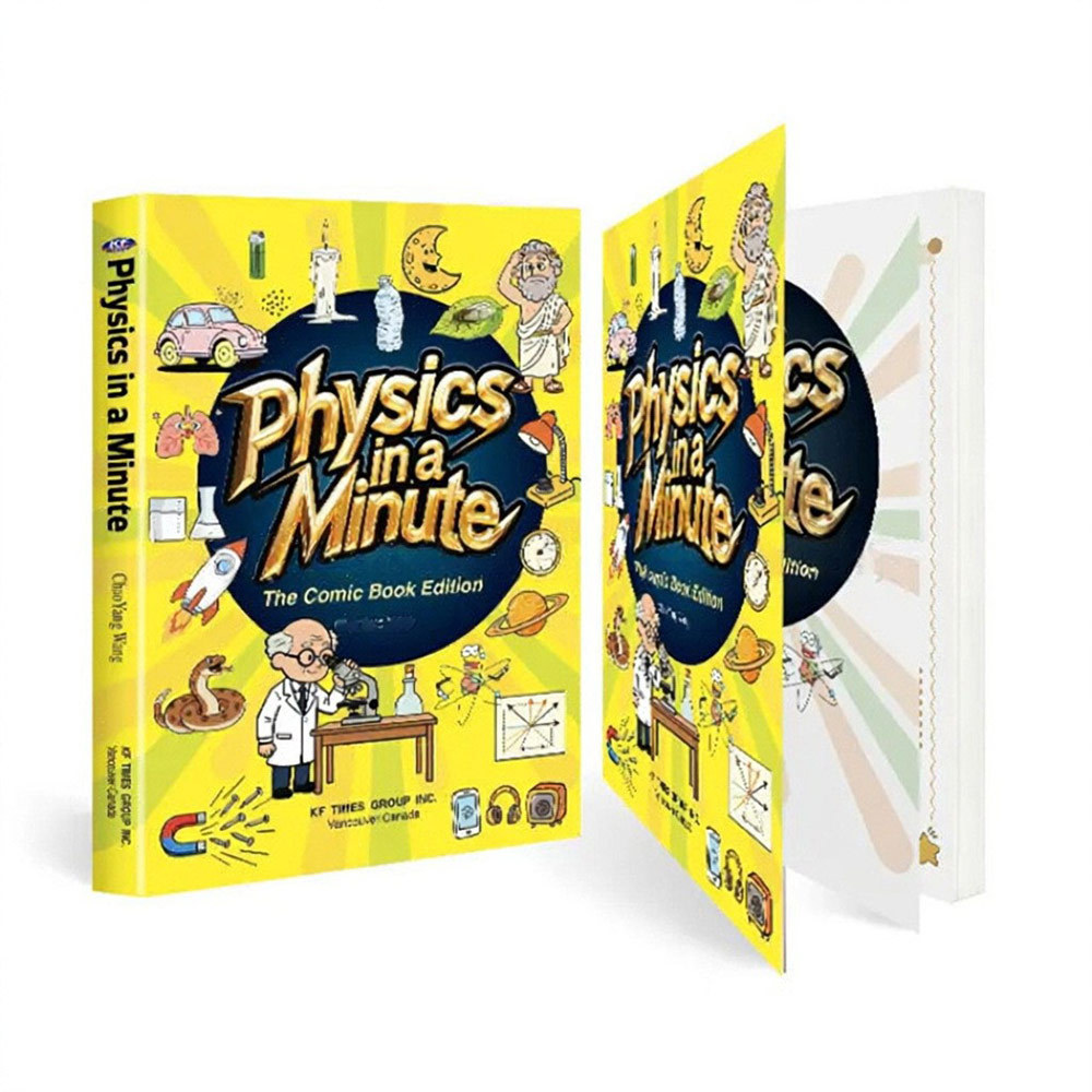Physics in a Minute – The Comic Book Edition | Fun & Educational Physics Book for Kids