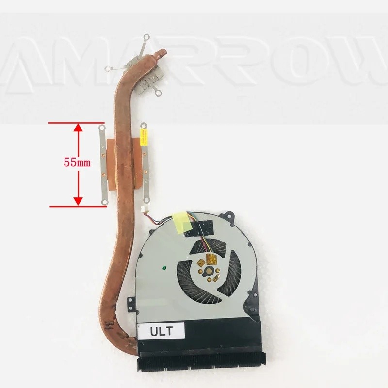 FZ แล็ปท็อปเดิม CPU Cooling ฮีทซิงค์พัดลมสําหรับ ASUS A550 A550L A550J X550LC X550LD A550LC A550LD K
