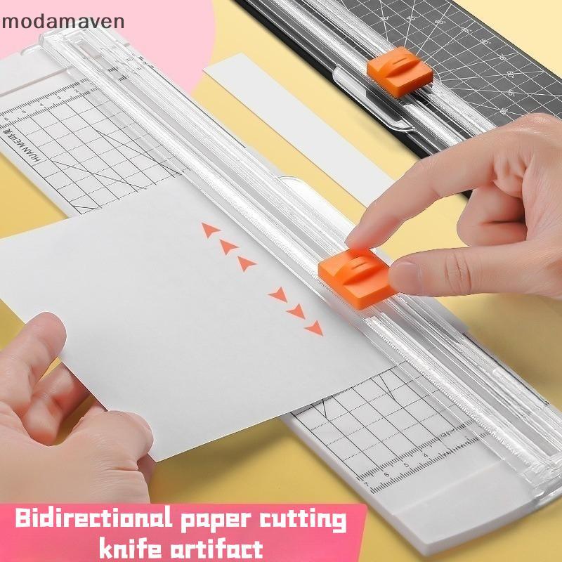 [MD] ฐานพลาสติกตัดกระดาษแบบพกพามินิ A4 เครื่องตัดกระดาษ Hand Made Ledger เครื่องตัดภาพโฮมออฟฟิศศิลปะ