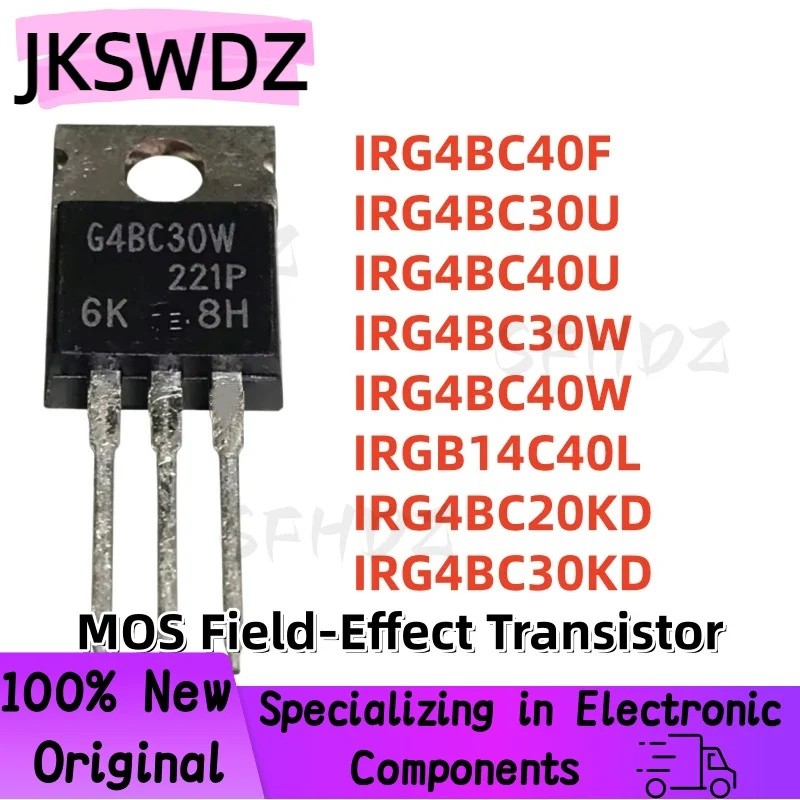 5PCS IRG4BC40F IRG4BC30U IRG4BC40U IRG4BC30W IRG4BC40W IRGB14C40L IRG4BC20KD IRG4BC30 ทรานซิสเตอร์-2