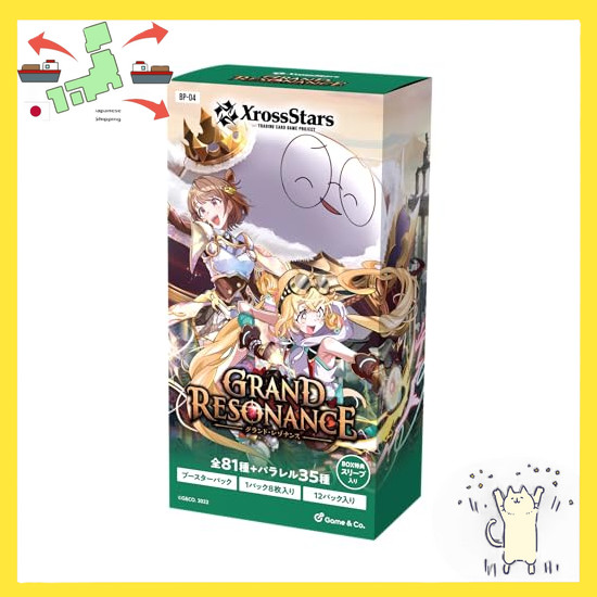 [Japanese Version] Xross Stars Booster Pack Vol. 4: "Grand Resonance" BOX