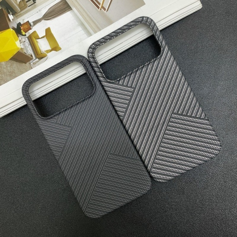 คาร์บอนไฟเบอร์เนื้อเคสโทรศัพท์สําหรับ Redmi K90 Pro max K90 K80 K70 Ultra/Pro น้ําหนักเบากระจายความร้อนฝาครอบป้องกันผิว PC hard anti drop shell