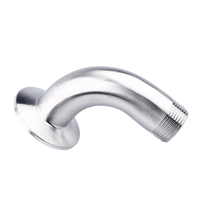 1/2- 2 (DN15/DN20/DN25/DN32/DN40DN50) BSP ชายเกลียวท่อข้อต่อ 90 องศาข้อศอก 1.5 Tri Clamp 50.5 มม. Fe
