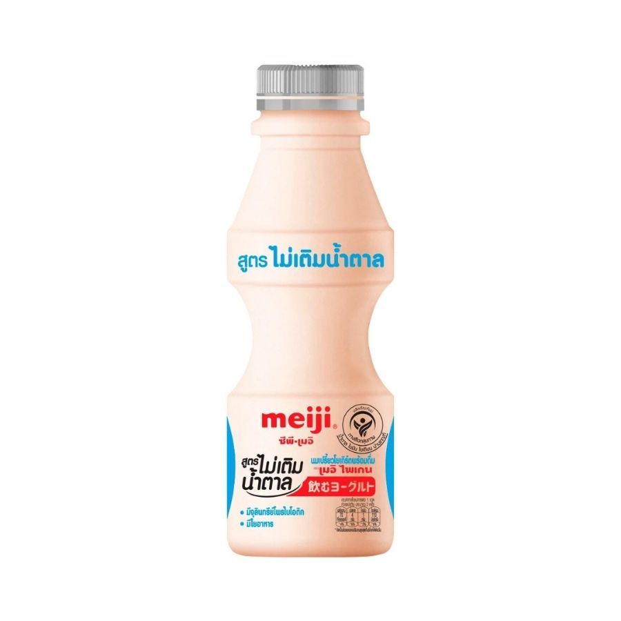 เมจิ ไพเก้นนมเปรี้ยวไม่เติมน้ำตาลทราย Meiji Paigen Drinking Yoghurt Zero 330ml.
