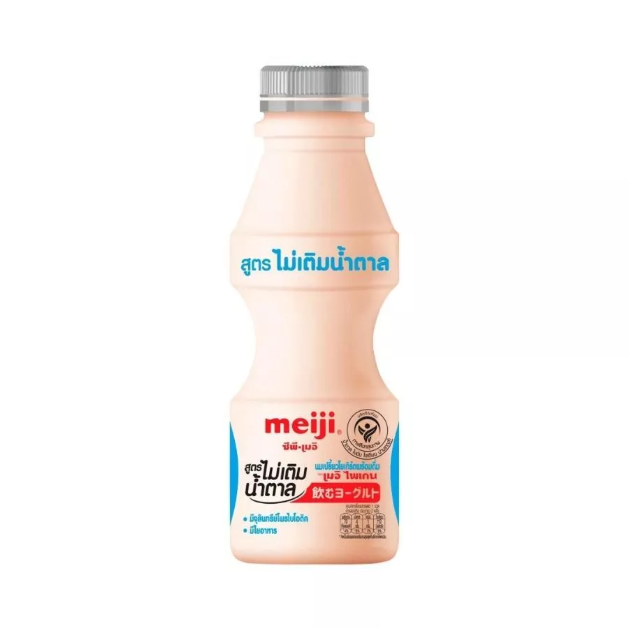 เมจิ ไพเก้นนมเปรี้ยวไม่เติมน้ำตาลทราย Meiji Paigen Drinking Yoghurt Zero 330ml.