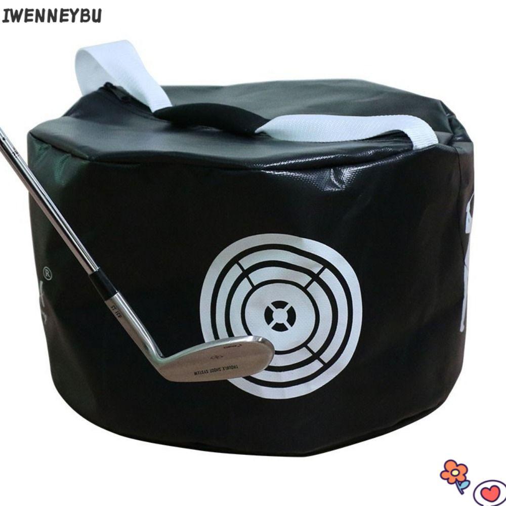 IWENNYBU Golf Smash Bag, Force Training Swing Training Golf Swing Trainer, Compact Lightweight Strik