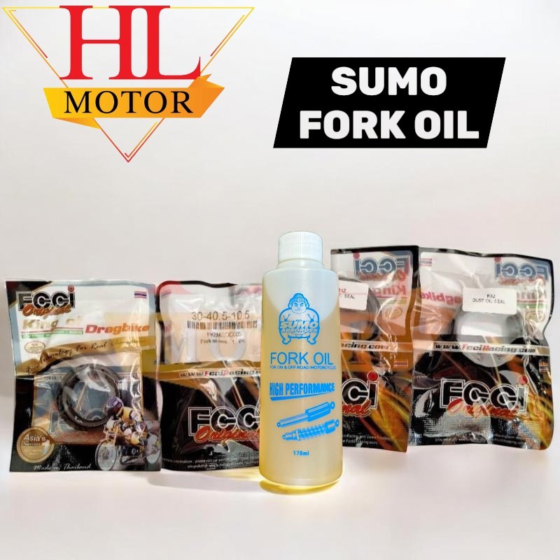 RXZ - FORK OIL 170ml / FORK OIL SEAL / DUST OIL SEAL / SET