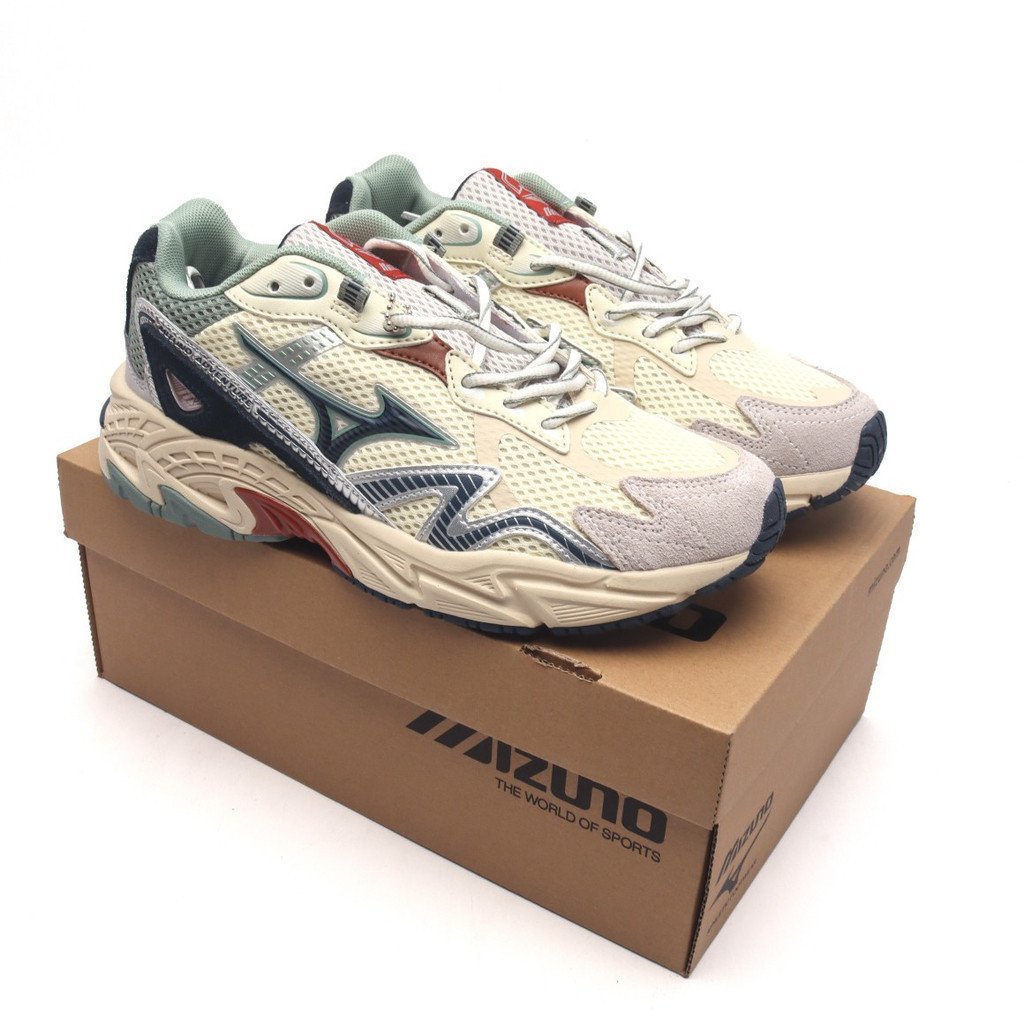 MIZUNO Retro Fashion Casual สบาย Shock Absorption รองเท้าวิ่งกีฬา 2XQN BY8O