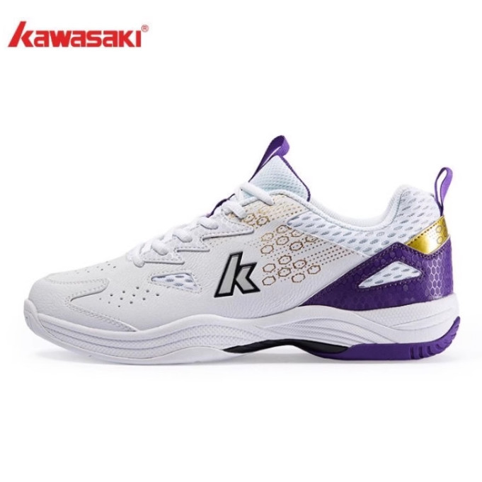 Kawasaki A3307รองเท้าสำหรับแข่งขันก้าวกระโดด แบดมินตัน แบบอาชีพ รองเท้ากีฬาผู้ชายและผู้หญิง