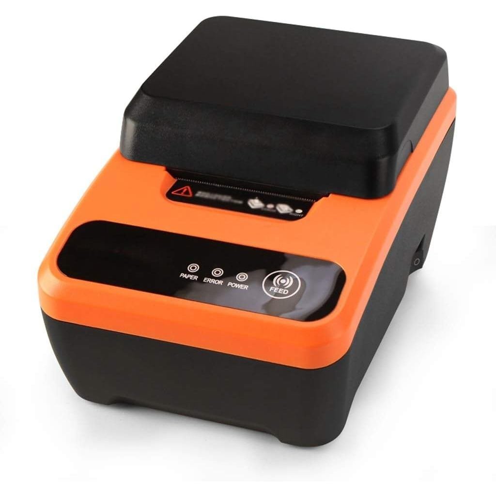 เครื่องพิมพ์ฉลากความร้อนคุณภาพแบบพกพา BT Qr Code Sticker Barcode เครื่องพิมพ์เสื้อผ้า HDF0