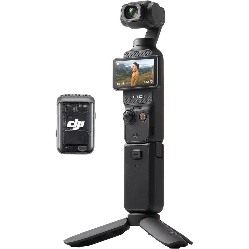 DJI Osmo Pocket 3 Creator Combo, CMOS 1, ความละเอียด 4K/120fps Vlog Camera, การเสถียร 3 แกน, การติดต