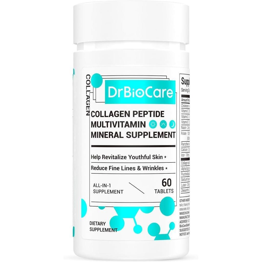 DrBioCare Womens Collagen Peptides, วิตามินแร่ธาตุอาหารเสริม, โปรไบโอติกที่มีวิตามิน D3, ผู้หญิงคอลล