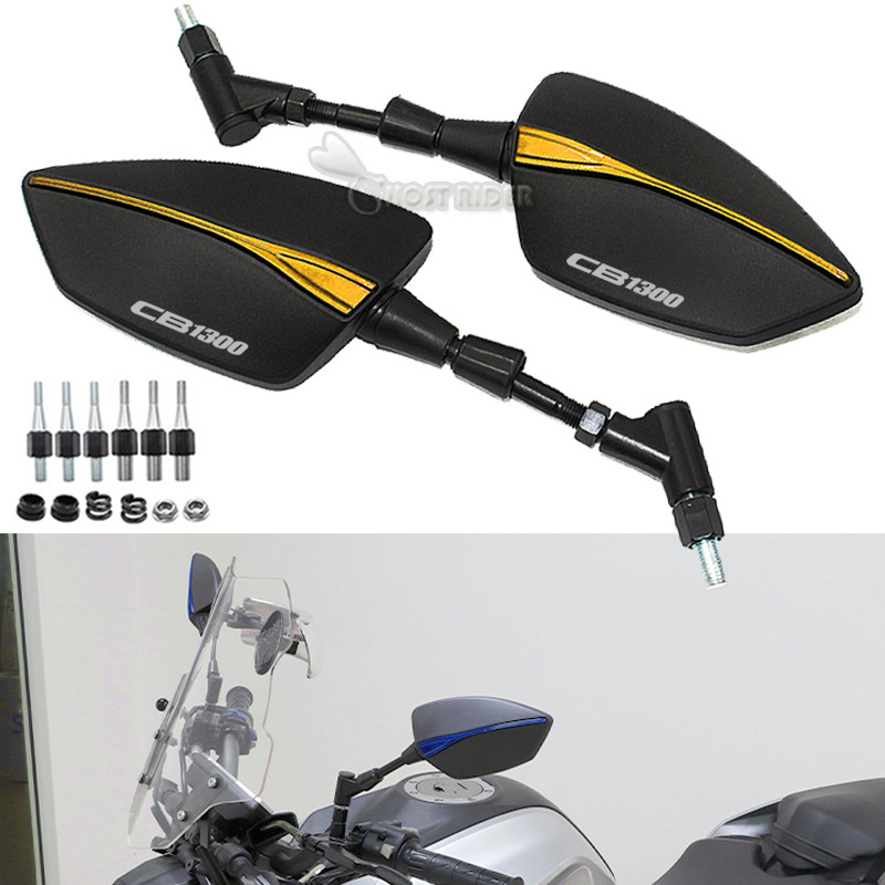 สําหรับ HONDA CB 1300 CB1300 SF CB1300 รถจักรยานยนต์ Universal 8 มม.10 มม.สกรูกระจกมองหลังด้านข้าง